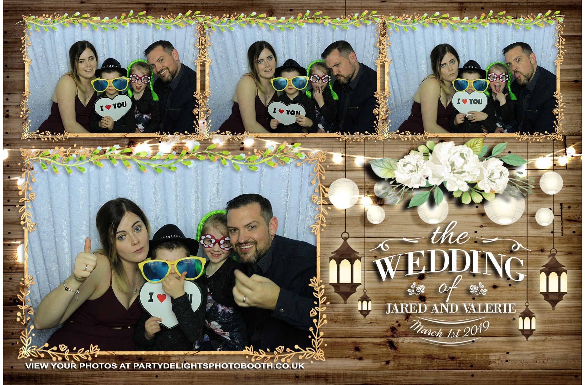 Jared and Valerie’s Wedding - Prints | View more photos from the event at gallery.partydelightsphotobooth.co.uk/u/PartyDelightsPhotoBooth/Jared-and-Valerie’s-Wedding-Prints